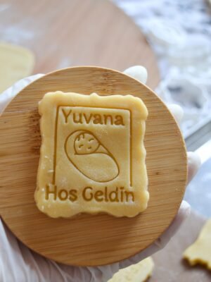 Yuvana Hoşgeldin(ERKEK BEBEK) Kurabiye Kalıbı