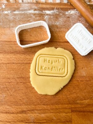 Hayırlı Kandiller Kurabiye Kalıbı