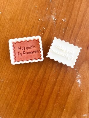 Hoşgeldin Ey Ramazan Kurabiye Kalıbı