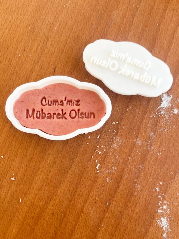 Cumamız Mübarek Olsun Kurabiye Kalıbı