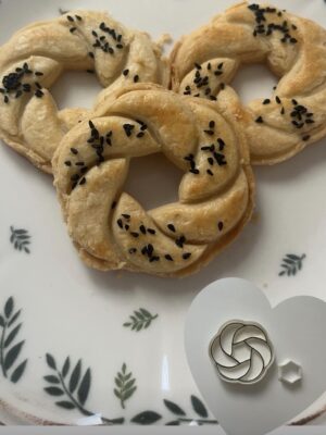 Simit kurabiye kalıbı